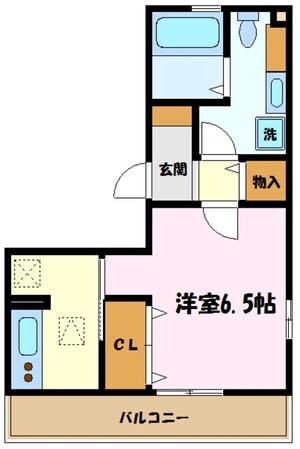 ベルファミーユの物件間取画像